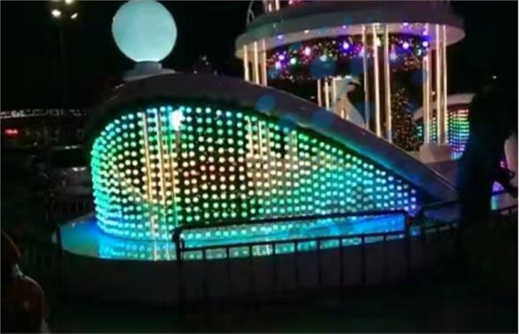 Dmx Rgb 3d Smd5050 String Lights Led Ball