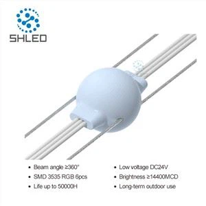 30 mm dekoratyvinis pikselių LED rutulys