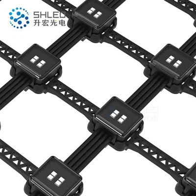 Skaidrus laikmenos fasado „Led Mesh“ ekranas